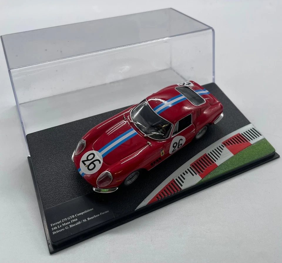 MODELLINO FERRARI 275 GTB COMPETIZIONE 24H LE MANS 1966 G.BISCARDI / BOURBON - Immagine 1 di 1