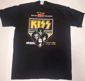 Vintage 1994 KISS Convention New York T-Shirt XL Peter Criss Special Guest - Picture 1 of 8