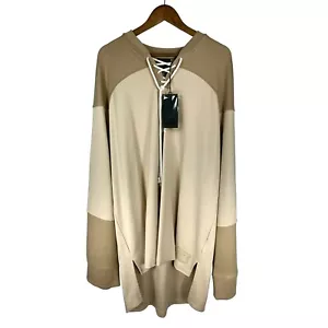 Maglietta oversize Puma Fenty da uomo X-Small hockey pullover allacciatura anteriore - Foto 1 di 8