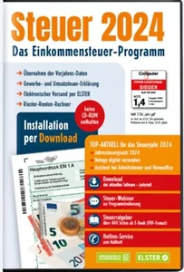 Aldi Steuer 2024  Code .. Sofortversand Am selben Tag Ohne CD!!! - Bild 1 von 1