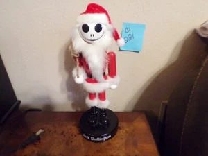 Jack Skellington with Santa Suit Nutcracker Disney Nightmare Before Christmas - Picture 1 of 3