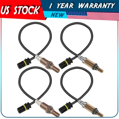 Sensor de oxígeno O2 aguas arriba + 2 aguas abajo 4 piezas para Mercedes-Benz ML320 01-03 Foto 1 de 4