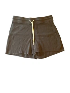 Pantalones cortos de salón mate The Label negros de algodón orgánico para mujer M - Imagen 1 de 5