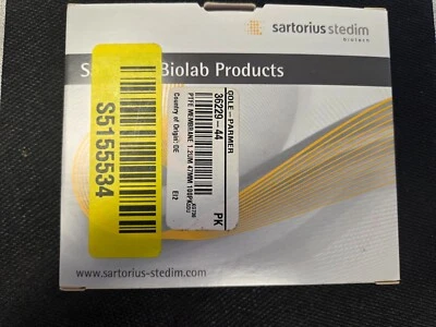 Paquete de 100 piezas de membrana de PTFE 47 mm, hidrofóbica, tamaño de poro 1,2um uso en laboratorio Foto 1 de 4