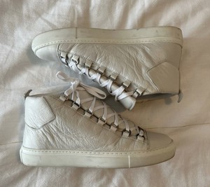 Balenciaga Cream / Beige / White Arena 477285 39 Sneakers Regular (M, B)  Listed By K.I. - Tradesy