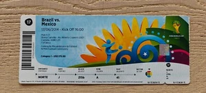 Boleto Mundial Brasil vs México 2014 #17 - 26900 - Imagen 1 de 1