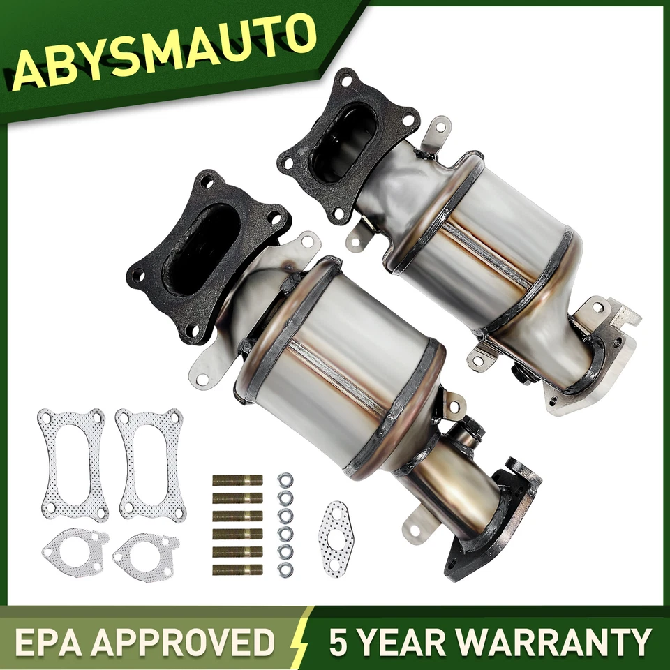 2x Convertidor catalítico para Acura MDX 2010-2020/2008-2019 Honda Odyssey 3,5 L EPA Foto 1 de 4