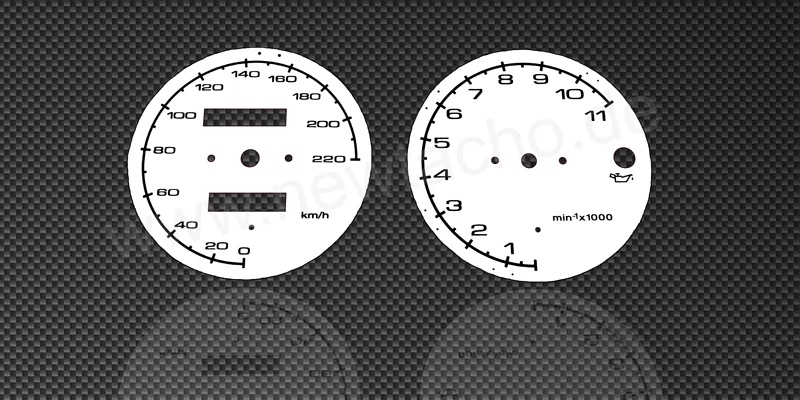 Discos Velocímetro Apto para Ducati Monster 600 -2001 Tacómetro Gauge Esferas - Imagen 1 de 1