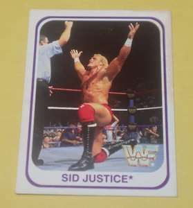 Englisch 1991 Merlin WWF 14/150 Sid Justice Vicious #14 Englisch - Bild 1 von 3