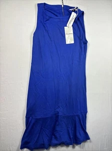 NWT Tommy Bahama size XS mazarine blue Darcy sleeveless A-line dress $148 - Picture 1 of 8