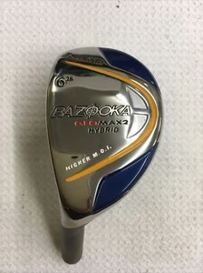 Tour Edge Bazooka Geomax2 Hybrid - #6 Hybrid / 28° - MANO SINISTRA - SOLO TESTA! - Foto 1 di 7