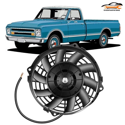 Conjunto de ventilador de refrigeração condensador radiador elétrico Chevrolet Chevette 1984 - Imagem 1 de 4