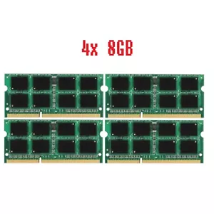 32GB 4x8GB PC3-10600 DDR3 1333MHz SODIMM Memory Ram for Apple iMac 27" Mid 2011 - Picture 1 of 3