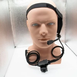 Casque Bowman EliteII amélioré PTT pour TK2107 UV-5R- BF-888S UV6R - Photo 1/8