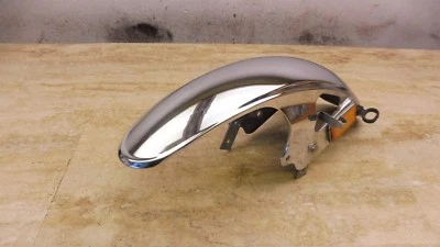 Yamaha Virago XV500 1983 Y232-1> Protector de cubierta de guardabarros delantero cromado Foto 1 de 4