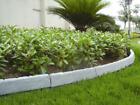 Lawn edge palisades bed bezel fence stone look gray 34 x 14.5 cm set of 4