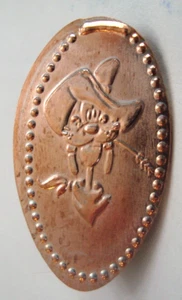 DISNEYLAND DL0805 - Cowboy Pippo -- penny zinco allungato - Foto 1 di 2