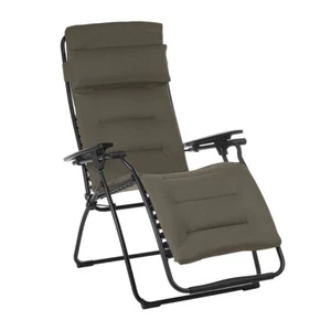 Lafuma Futura Air Comfort XL Serie Outdoor Entspannungsstuhl, taupe (offene Box) - Bild 1 von 6
