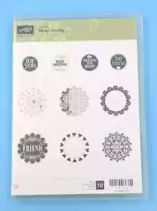 Stampin' Up! Gemischtes Medley 10-teiliges Gummistempelset Gefühle EUC - Bild 1 von 3
