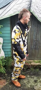 Size Small One Religion Dove Festival Streetwear Futurism Christ Punk Jacket - Picture 1 of 23