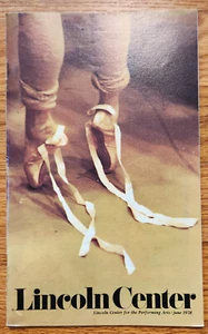 Programa del Lincoln Center del Ballet Nacional de Cuba junio de 1978 Met & Kennedy Center de Nueva York - Imagen 1 de 2