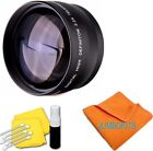 58Mm Af Pro 2.2x Telephoto Lens for Canon Rebel Eos T3 T3I Multi Coated Hd