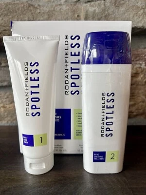 Régimen de acné impecable de 2 pasos Rodan Fields para adolescentes y adultos: nuevo en caja, caducidad 11/2027 Foto 1 de 4