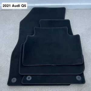 Genuine Audi Q5 2017 2018 2019 2020 2021 2022 2023 2024 Carpet Mats - Picture 1 of 1