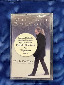 Michael Bolton – This Is The Time - The Christmas Album ; CASSETTE NEW (MINT) - Imagen 1 de 1