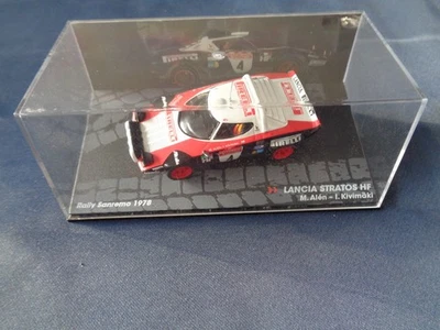 MODELLINO SCALA 1/43 LANCIA STRATOS HF RALLY SANREMO 1978 M. ALEN I. KIVIMAKI - Immagine 1 di 2