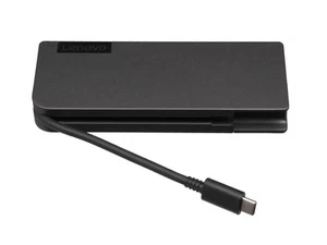 SC10S92383 Lenovo USB-C Travel Hub USB-C 3 Docking Station ohne Netzteil bulk - Afbeelding 1 van 3