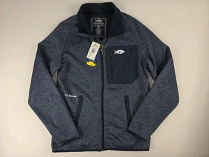 NUEVO CON ETIQUETAS $118 AFTCO Horizon Chaqueta Forrada de Vellón Pequeña Gris Impermeable Pesada Resistente a la Intemperie - Imagen 1 de 14