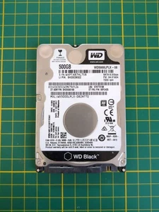 Disque Dur HDD WD Black 500GB - 2.5" - 7200 RPM - SATA 6Gb/s - WD5000LPLX - Photo 1/1