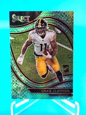 Chase Claypool 2020 Select RC Field Level 绿色龙比例 39/67 SSP 钢人 — 第 1/2 张图片