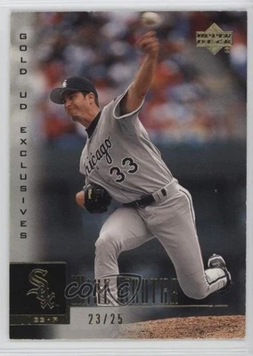 2001 Upper Deck Gold UD Exclusives /25 Mike Sirotka #134 - Image 1 of 2