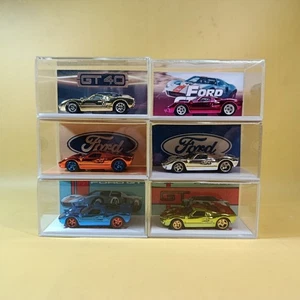 Hot Wheels FORD GT-40 Custom CHROME Colors (WANGSTAR CUSTOM) REAL RIDERS - Picture 1 of 43