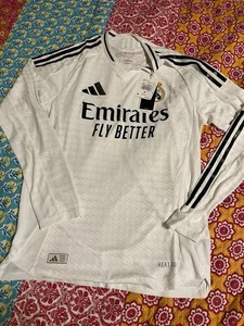 Adidas Real Madrid Third Authentic L/S Fußball Trikot Herren Gr. M 160.00 IT5204 - Bild 1 von 8
