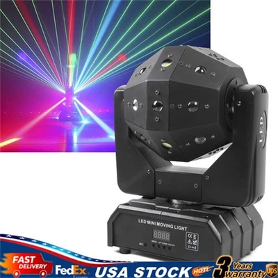 Moving Head Beam Light 4in1 LED RGBW DMX DJ Bar Disco Club Party Stage Lighting - Image 1 of 4
