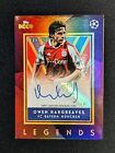Topps Deco Owen Hargreaves Auto /10 red Autograph 