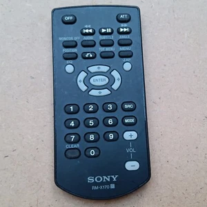 Sony Remote RM X170 Genuine Audio Mode SRC EQ Zap Menu ATT Subtitle Used #638 - Picture 1 of 2