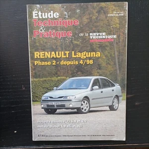 Revue technique RENAULT LAGUNA 1.8 2.0 E 1.9 dti dci rta laguna phase 2 Dp 1998 - Picture 1 of 12