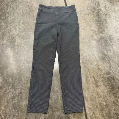 Hilary Radley Pants Women Small White Black Built-in Tummy Control Panel Pull On - Image 1 of 4