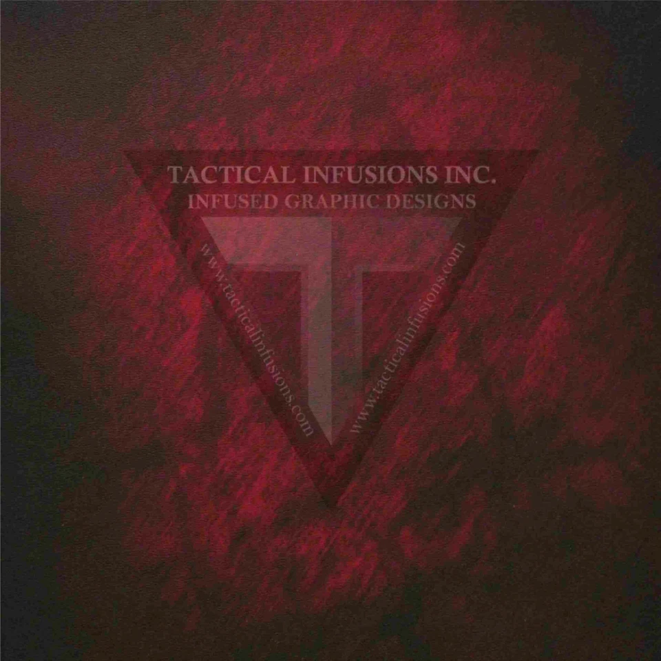 Metal usado rojo infundido Kydex aprox 11 7/8" x 7 7/8" 1 hoja             Foto 1 de 1