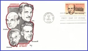 USA4 #2056 MARGEN U/A FDC modulación de frecuencia E.Armstrong - Imagen 1 de 1