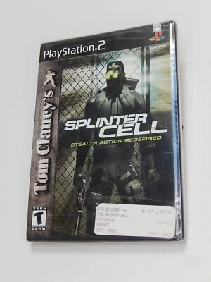 Tom Clancy's Splinter Cell (Sony PlayStation 2, 2003) PS2 Black Label New Sealed - Image 1 of 4
