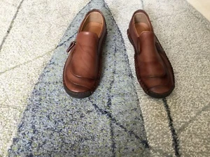 Men’s All Leather Moccasin Size 8.5 - Picture 1 of 6