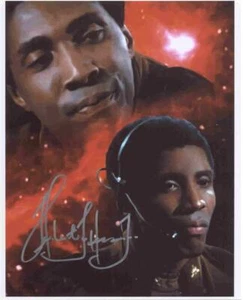 Herb Jefferson Jr. Autographed 8x10 - Battlestar Galactica Combo - Picture 1 of 1