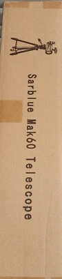 Sarblue Maksutov-Cassegrain Telescope Mak60 Telescope Brand-New in Box - Image 1 of 4