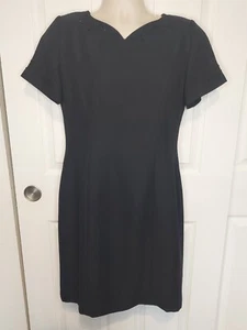 Vestido para mujer Jessica Howard talla 10 manga escote corazón espalda botón encaje - Imagen 1 de 9