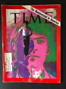 Time Magazine 31. Oktober 1969 The Homosexual in America - Bild 1 von 2